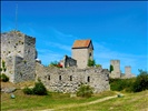 the stonewall in visby, gotland